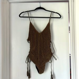 ACACIA crocheted one piece bathing suit